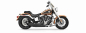 Preview: AUSPUFFANLAGE "BRUTUS TURNOUT " 2-1-2  FÜR SOFTAIL MIT EG-ABE